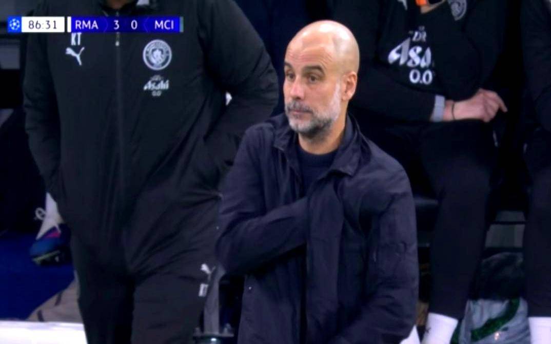 伯纳乌8万人狂欢！皇马3-0痛击曼城：奇兵22分钟梅开二度，瓜帅面色惨淡